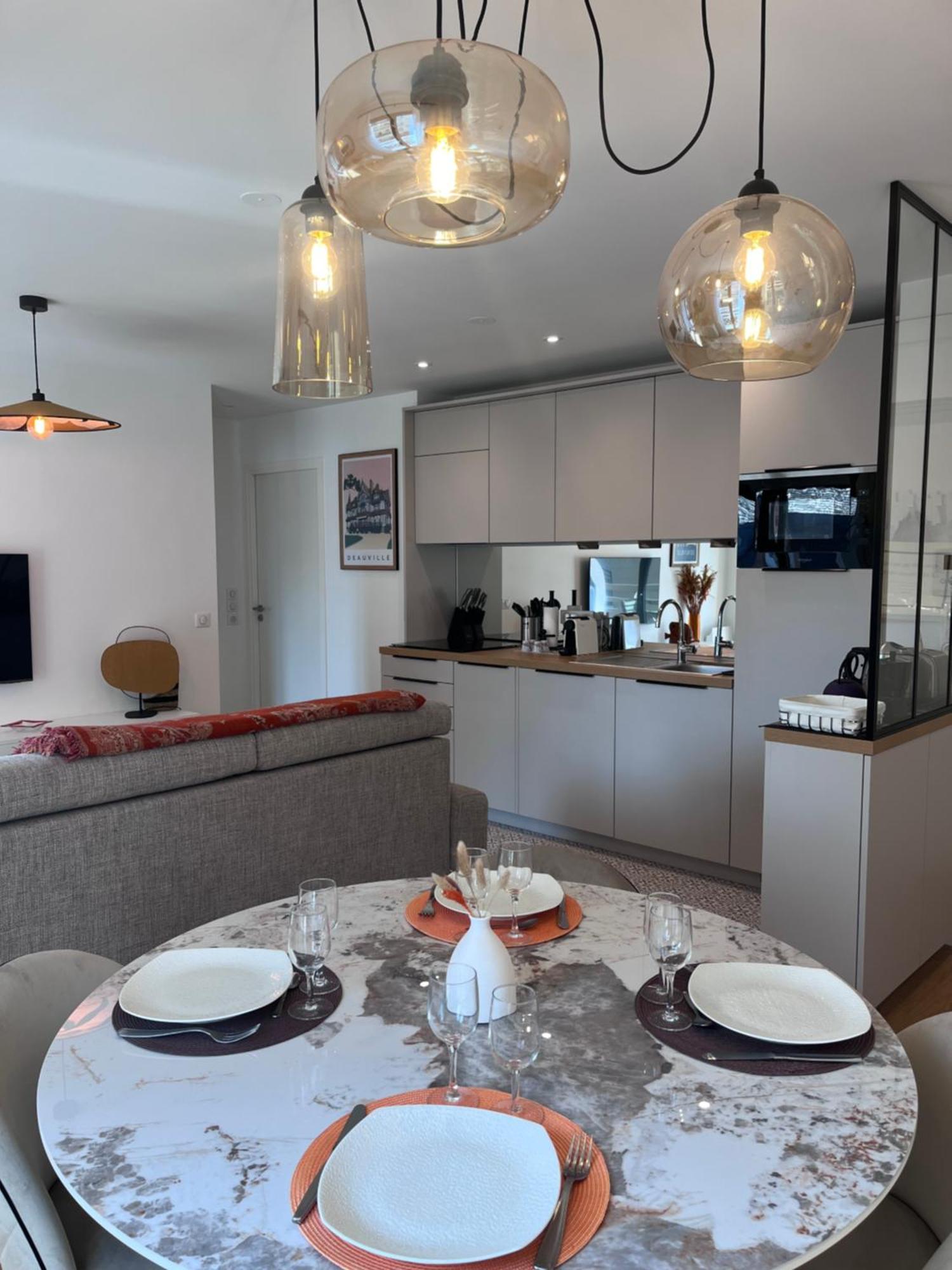 Appartement Standing, Centre,200M Place Morny Deauville Exteriér fotografie